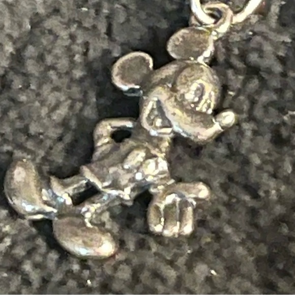 Vintage Van Dell Sterling Silver Mickey Mouse Charm Bracelet - Picture 6 of 6